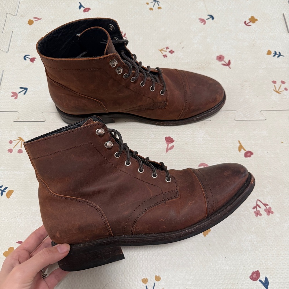 Thursday Everday Brown Leather Men's Boots | 10